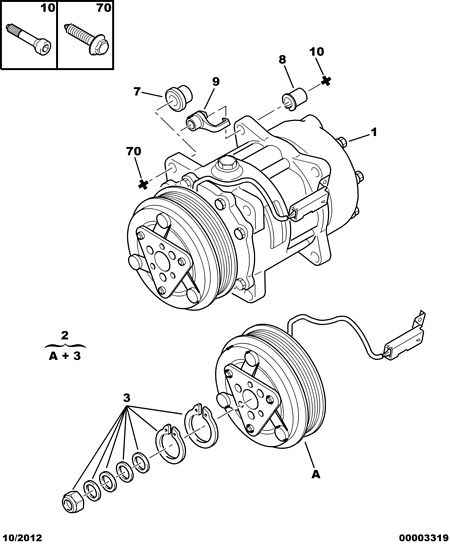 CITROËN/PEUGEOT 6453 KW - Компрессор кондиционера unicars.by