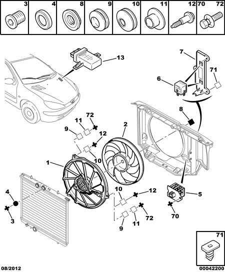 VW 1254.87 - Вентилятор, охлаждение двигателя unicars.by