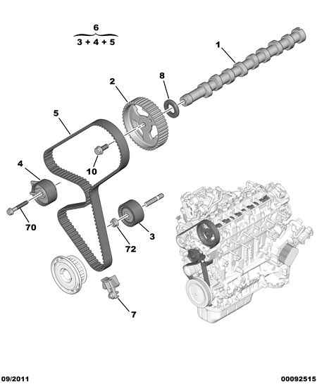 CITROËN/PEUGEOT 16 069 481 80 - Натяжной ролик, зубчатый ремень ГРМ unicars.by