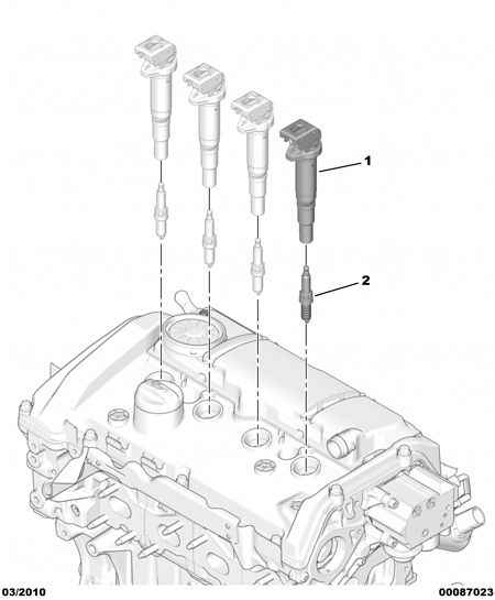 PEUGEOT (DF-PSA) 5970 91 - Катушка зажигания unicars.by