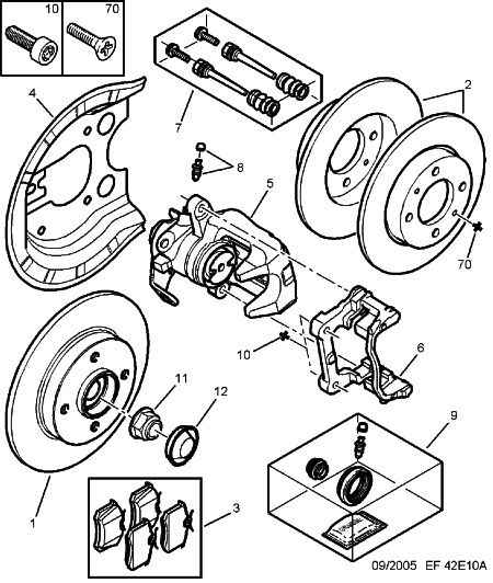 PEUGEOT (DF-PSA) 4253 98 - Тормозные колодки, дисковые, комплект unicars.by