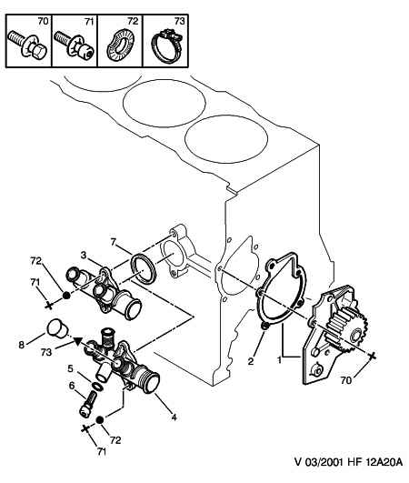 Eicher 1201 61 - WATER PUMP unicars.by