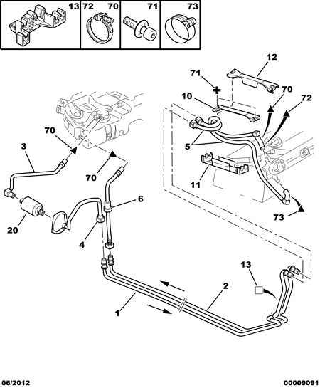 PEUGEOT (DF-PSA) 1567 93 - Топливный фильтр unicars.by