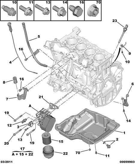 VW 1103 Q1 - Масляный радиатор, двигательное масло unicars.by