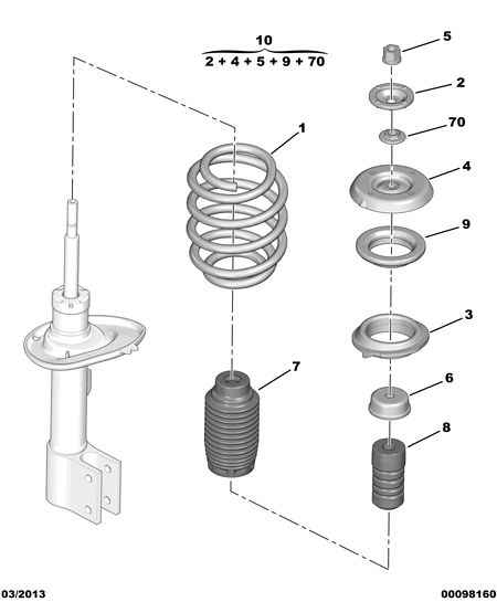 CITROËN 5002.FR - Пружина ходовой части unicars.by