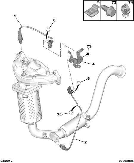 Opel 1628 HQ - POLLUTION CONTROL OXYGEN PROBE unicars.by