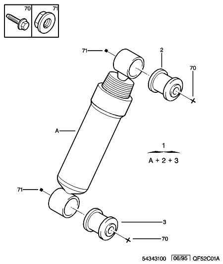 Opel 5220 61 - Тросик, cтояночный тормоз unicars.by