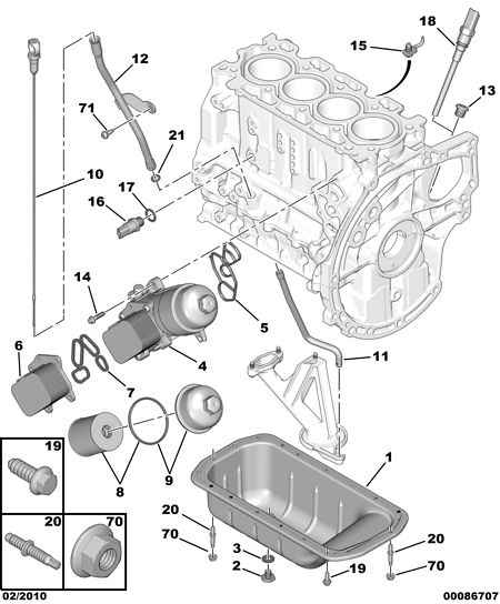 PEUGEOT 1109 Z5 - Масляный фильтр unicars.by