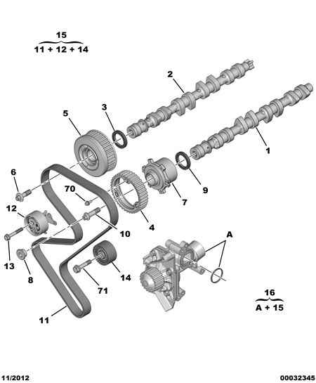 PEUGEOT 6922 31 - Натяжной ролик, зубчатый ремень ГРМ unicars.by