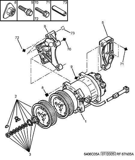 CITROËN 6453.AX - Компрессор кондиционера unicars.by