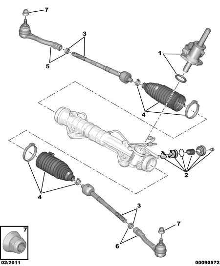 PEUGEOT 4066 85 - Рулевая тяга unicars.by