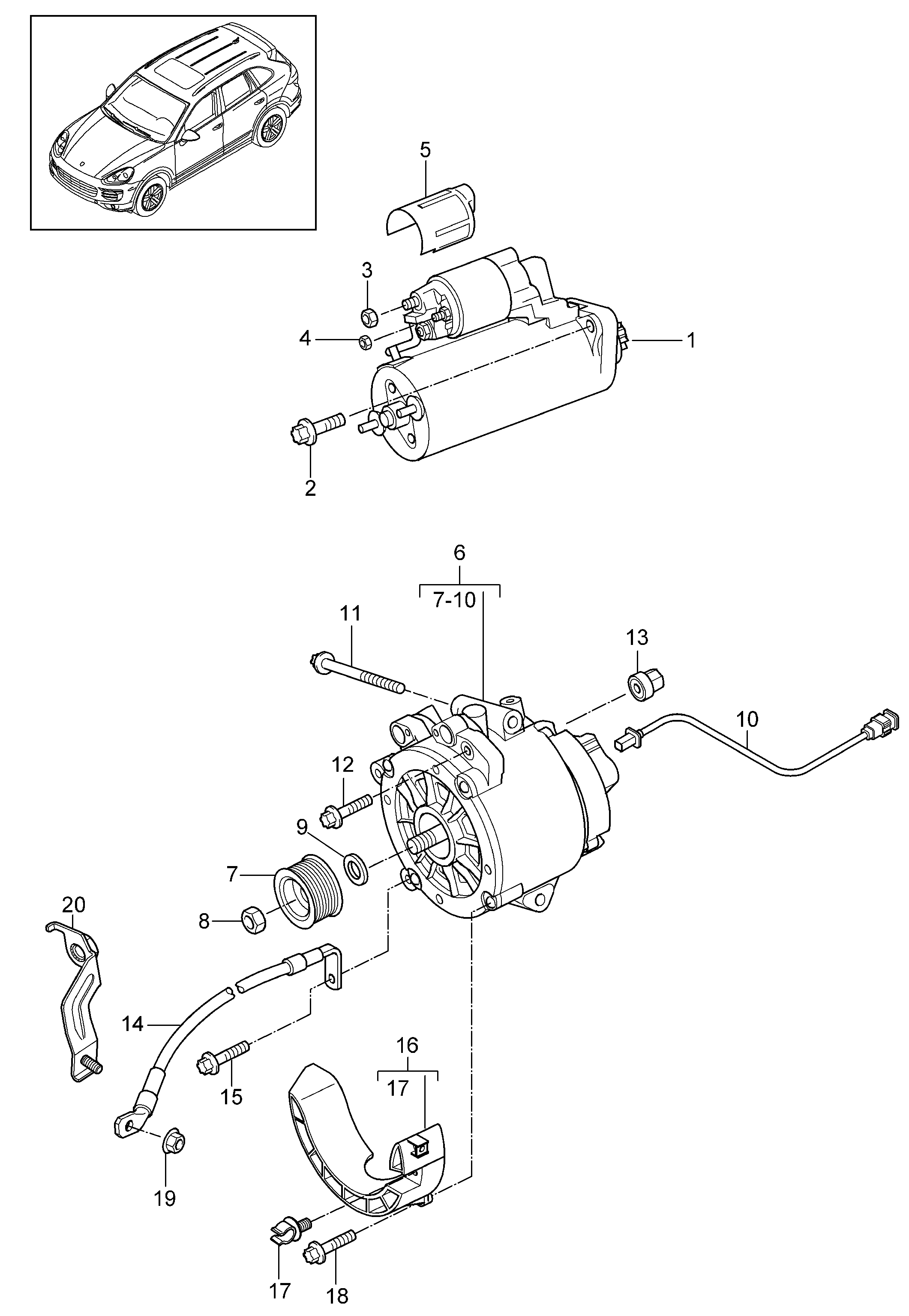 AUDI 059 903 023 N - Шкив генератора, муфта unicars.by