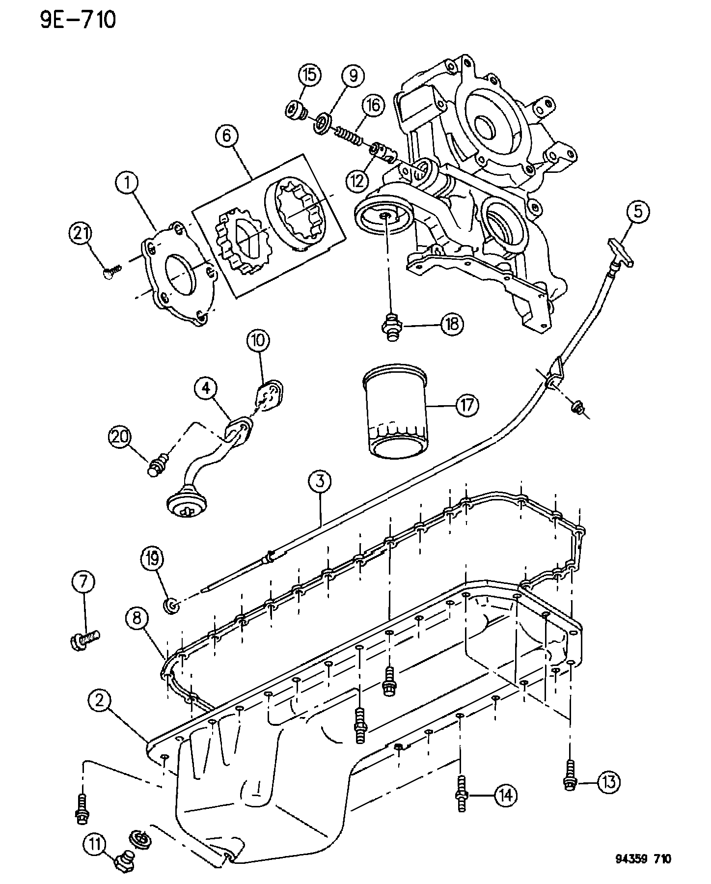 Chrysler 53020 311 - Масляный фильтр unicars.by