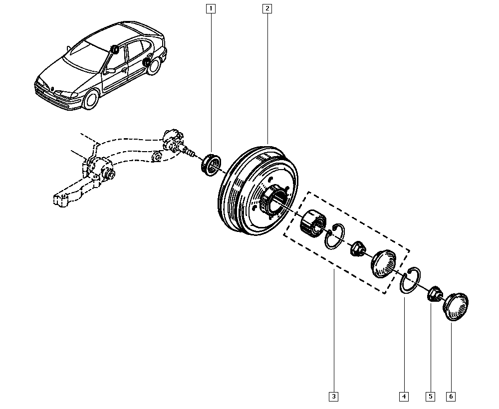 RENAULT 432022546R - Тормозной барабан unicars.by