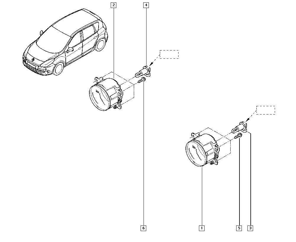 RENAULT 262923820R - Лампа накаливания, фара дневного освещения unicars.by