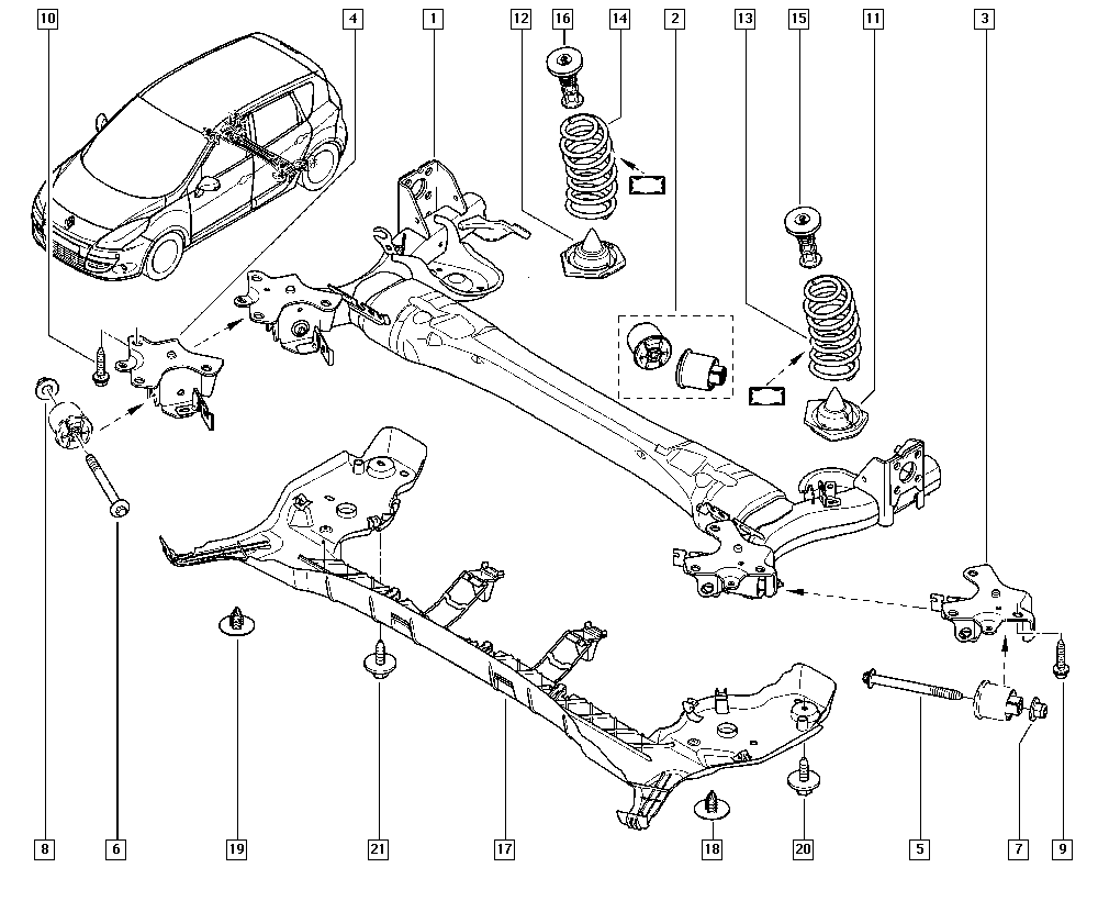 RENAULT 77 03 034 278 - Гайка unicars.by