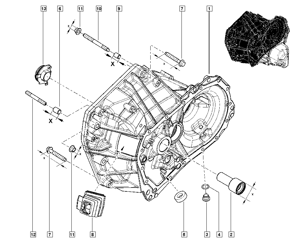 NISSAN 77 00 102 781 - Выжимной подшипник сцепления unicars.by