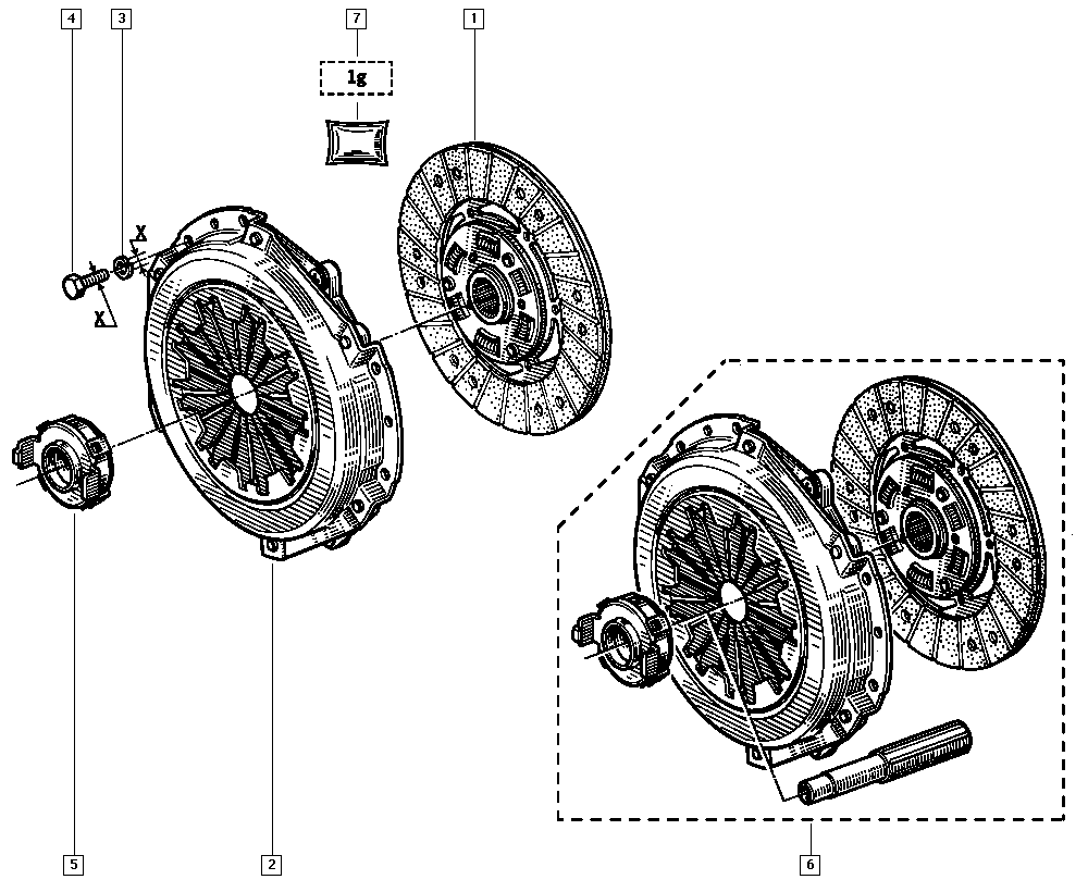 OLTCIT 7711 130 000 - Нажимной диск сцепления unicars.by