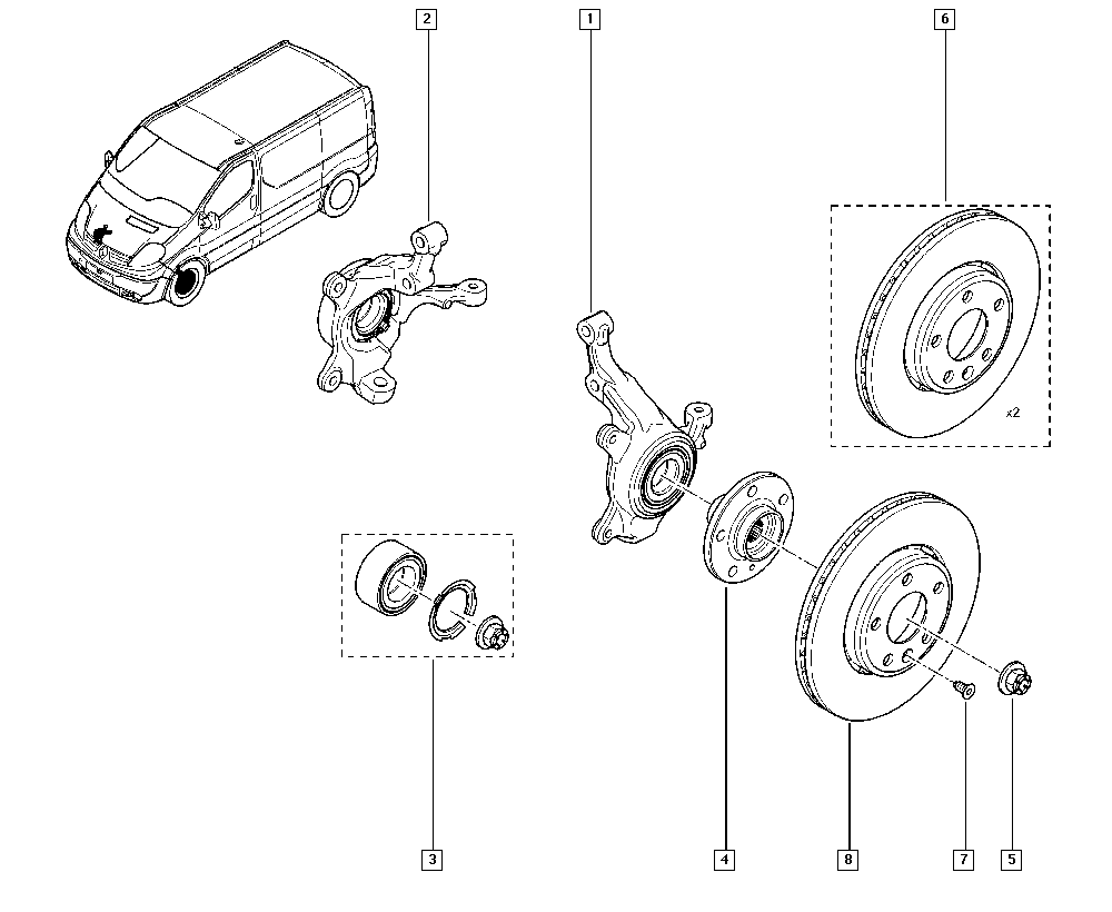 Opel 7711130077 - Тормозной диск unicars.by