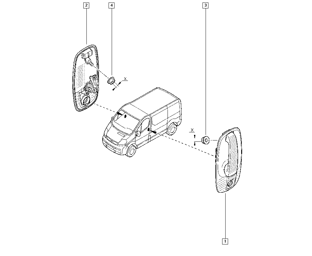 RENAULT 8200170514 - Ручка двери unicars.by