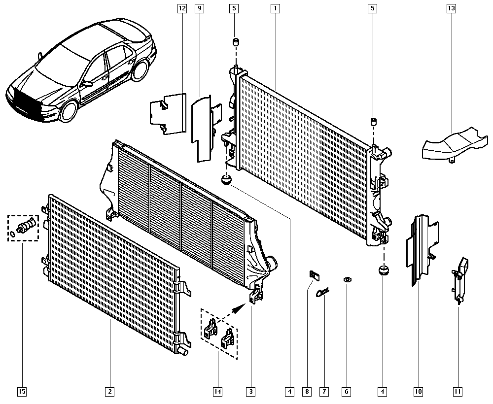 LADA 7701205751 - Пневматический выключатель, кондиционер unicars.by