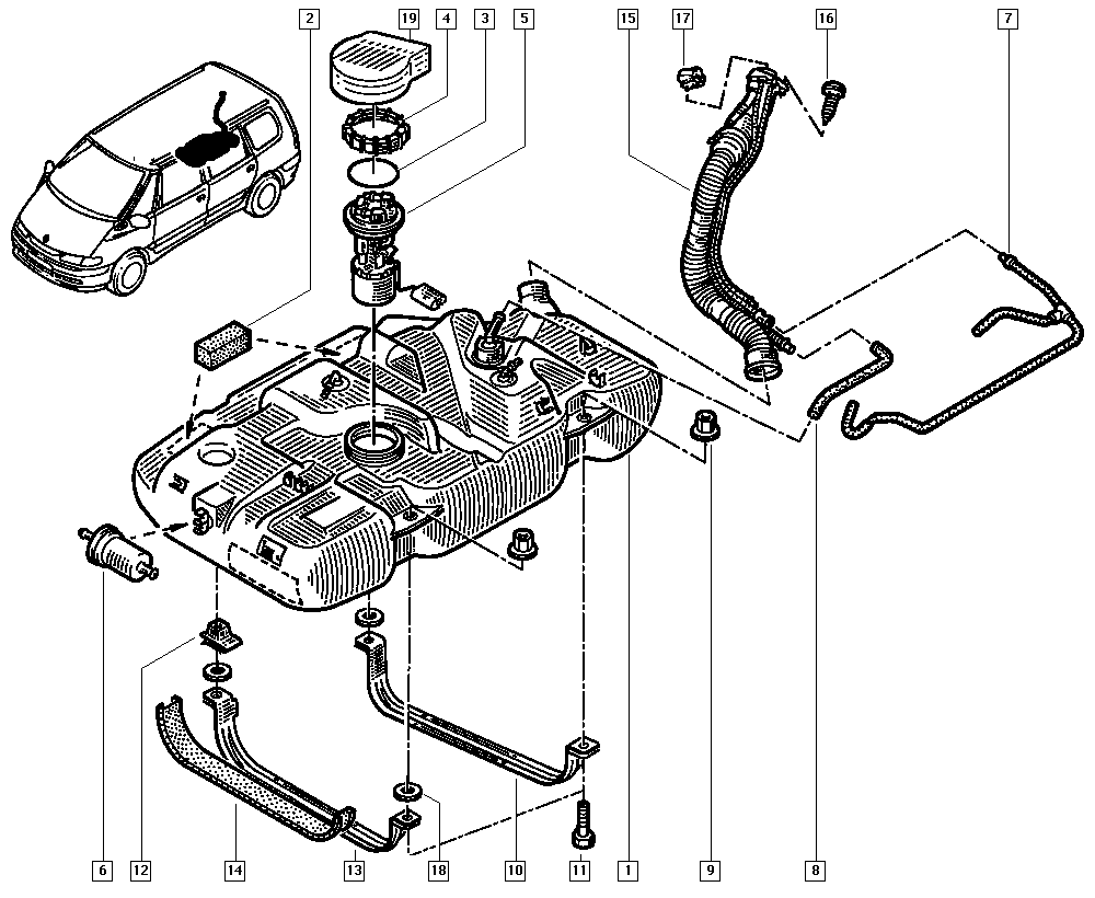 PEUGEOT 6025315873 - Топливный насос unicars.by