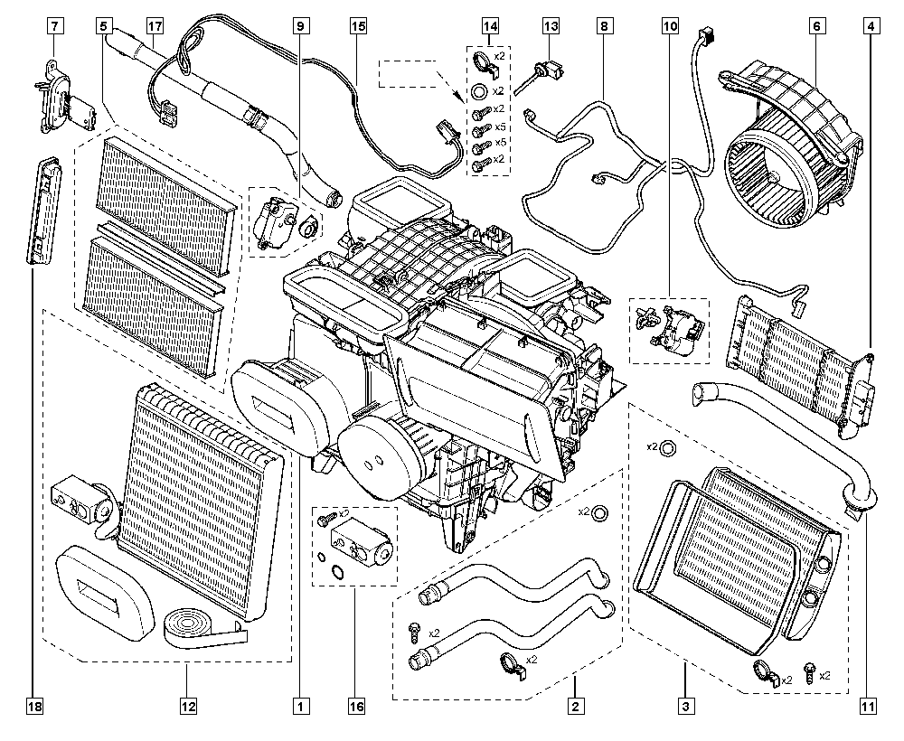 RENAULT 82 01 676 037 - Регулировочный элемент, актуатор, угол наклона фар unicars.by