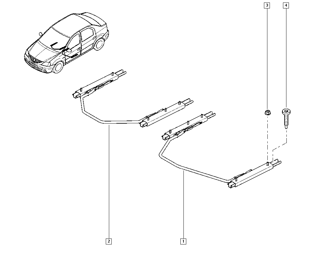 RENAULT 6001547764 - Приводной вал unicars.by