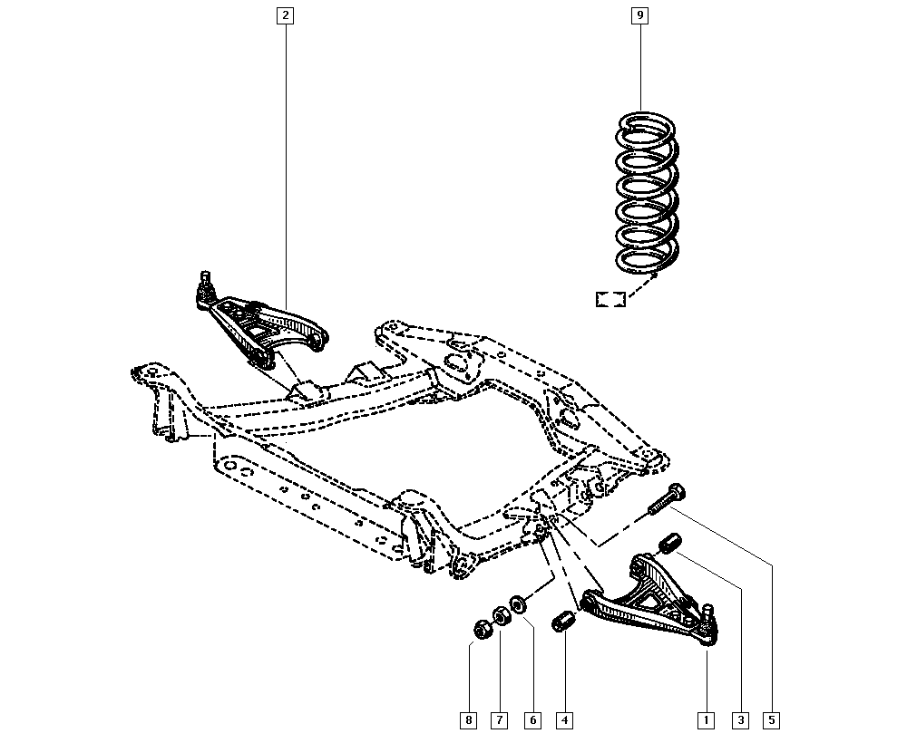 RENAULT TRUCKS 77 00 794 387 - Рычаг подвески колеса unicars.by