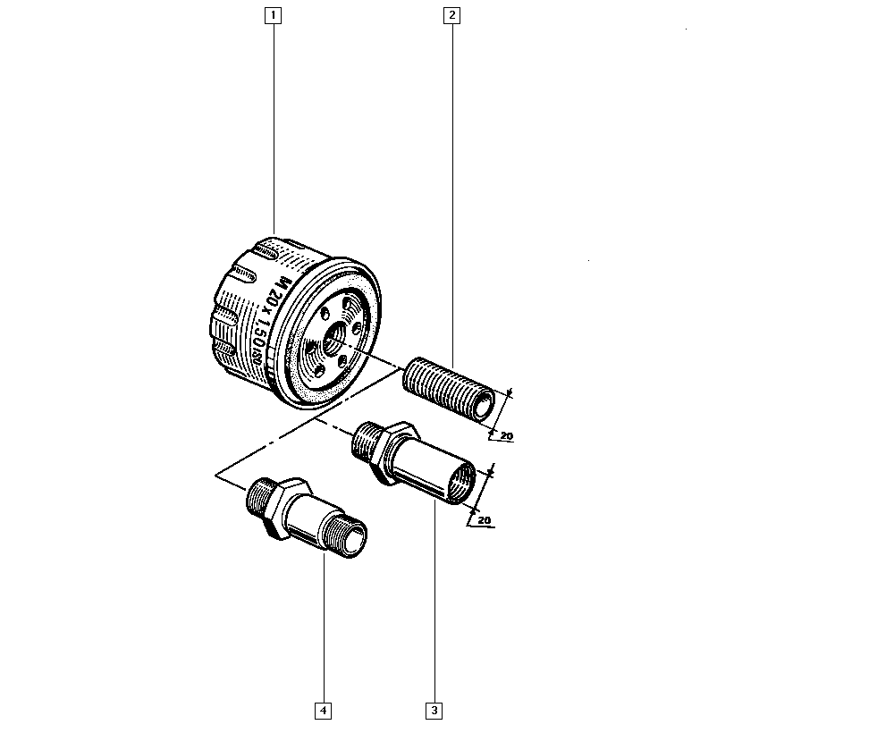 DACIA 77 00 274 177 - Масляный фильтр unicars.by