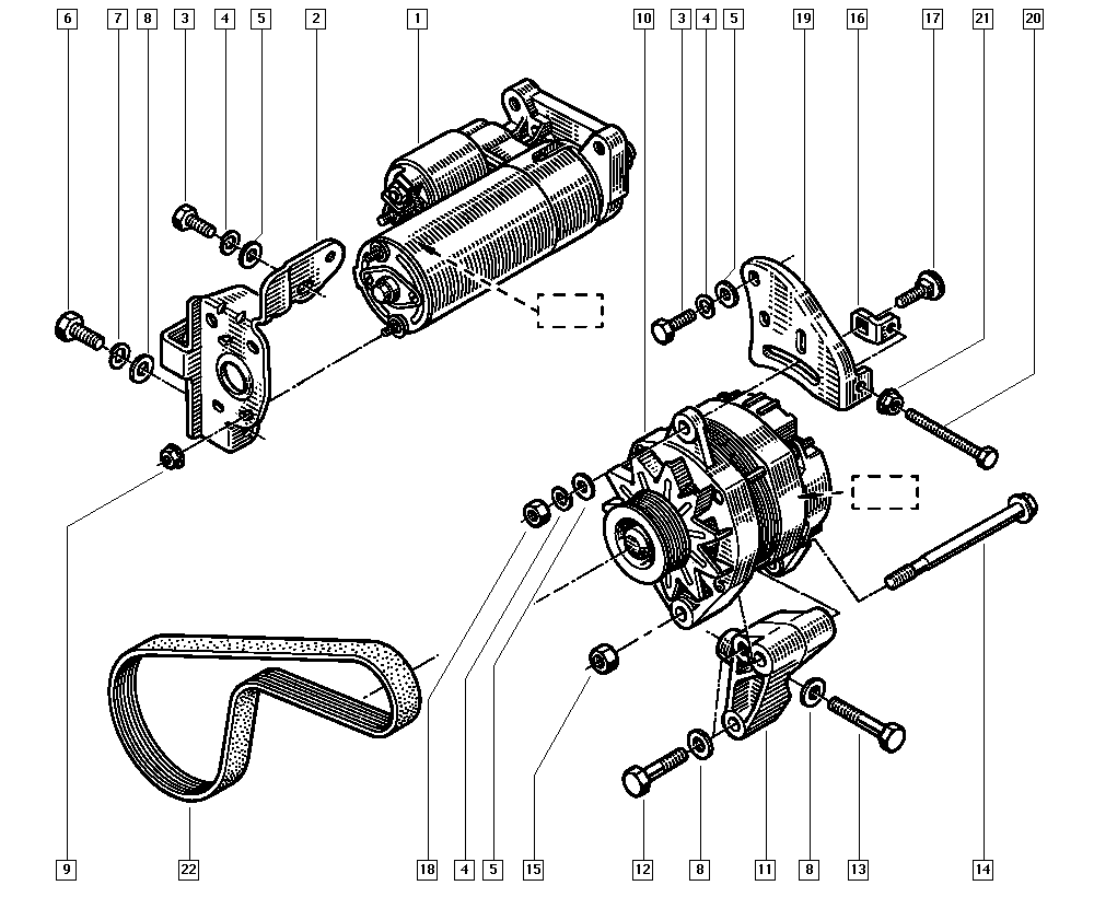 RENAULT 77 00 106 763 - Стартер unicars.by