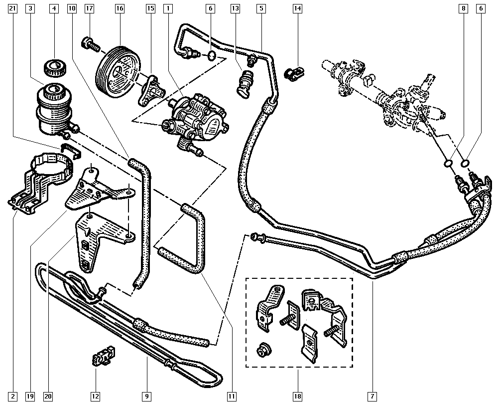 RENAULT 77 00 105 707 - Шкив коленчатого вала unicars.by