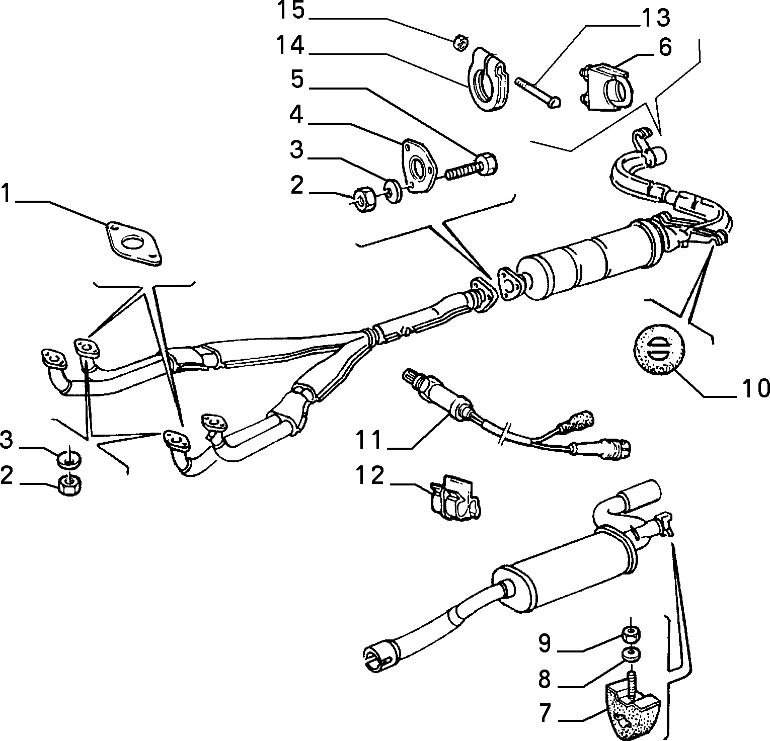 FIAT 60546206 - Прокладка, труба выхлопного газа unicars.by