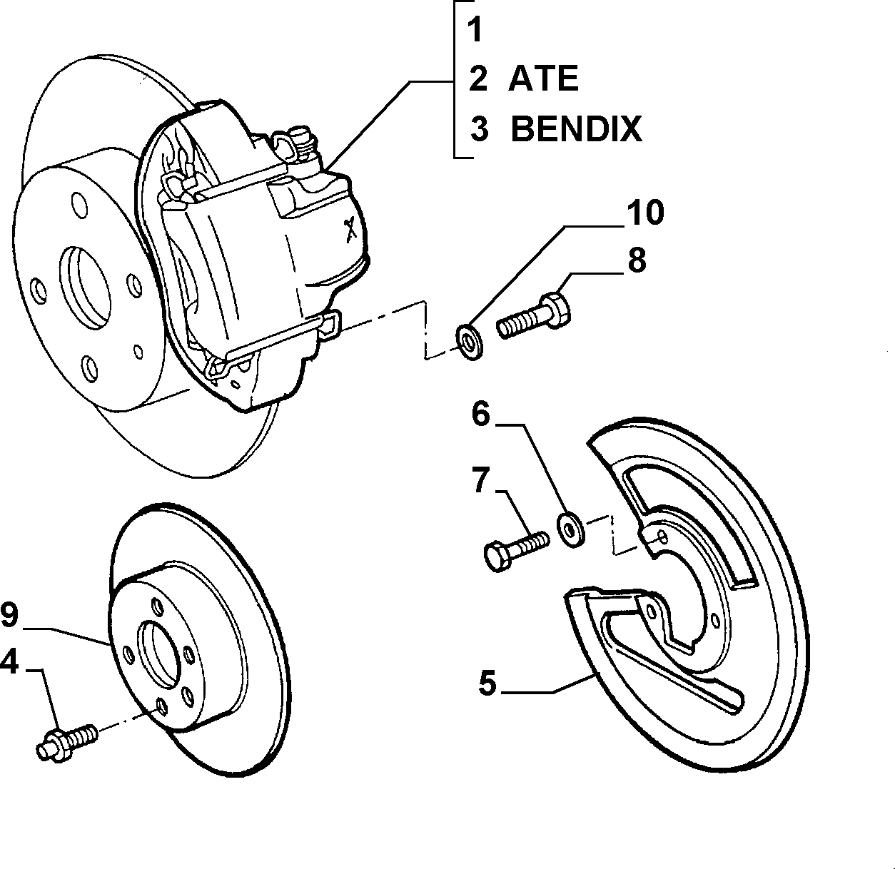 FORD 71739636 - Тормозной диск unicars.by