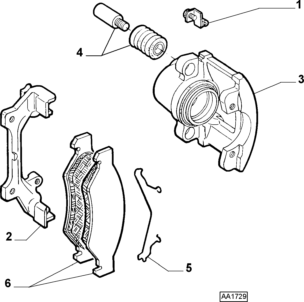 Alfa Romeo 71772214 - Тормозные колодки, дисковые, комплект unicars.by