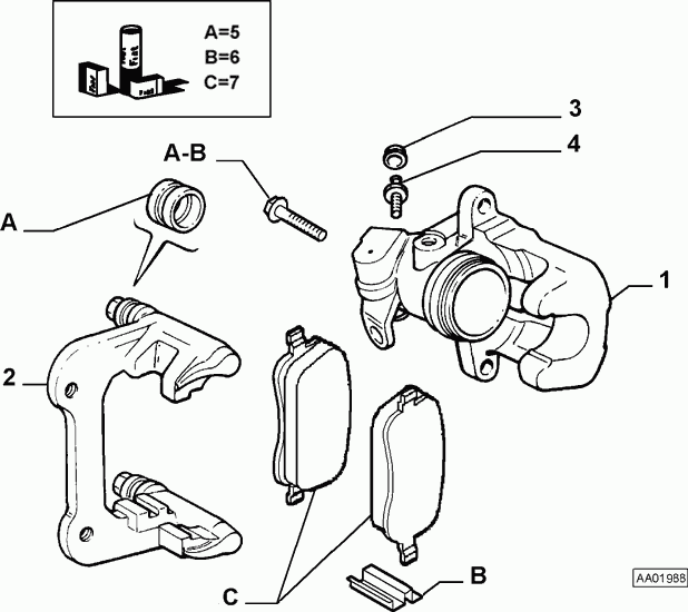 FIAT 9948547 - Тормозной суппорт unicars.by