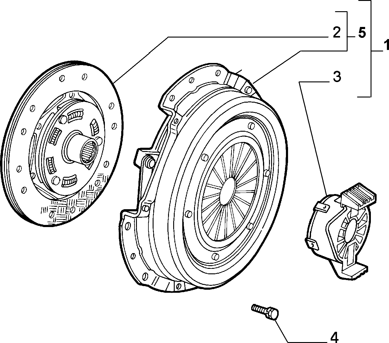 FIAT 46738852 - Выжимной подшипник сцепления unicars.by