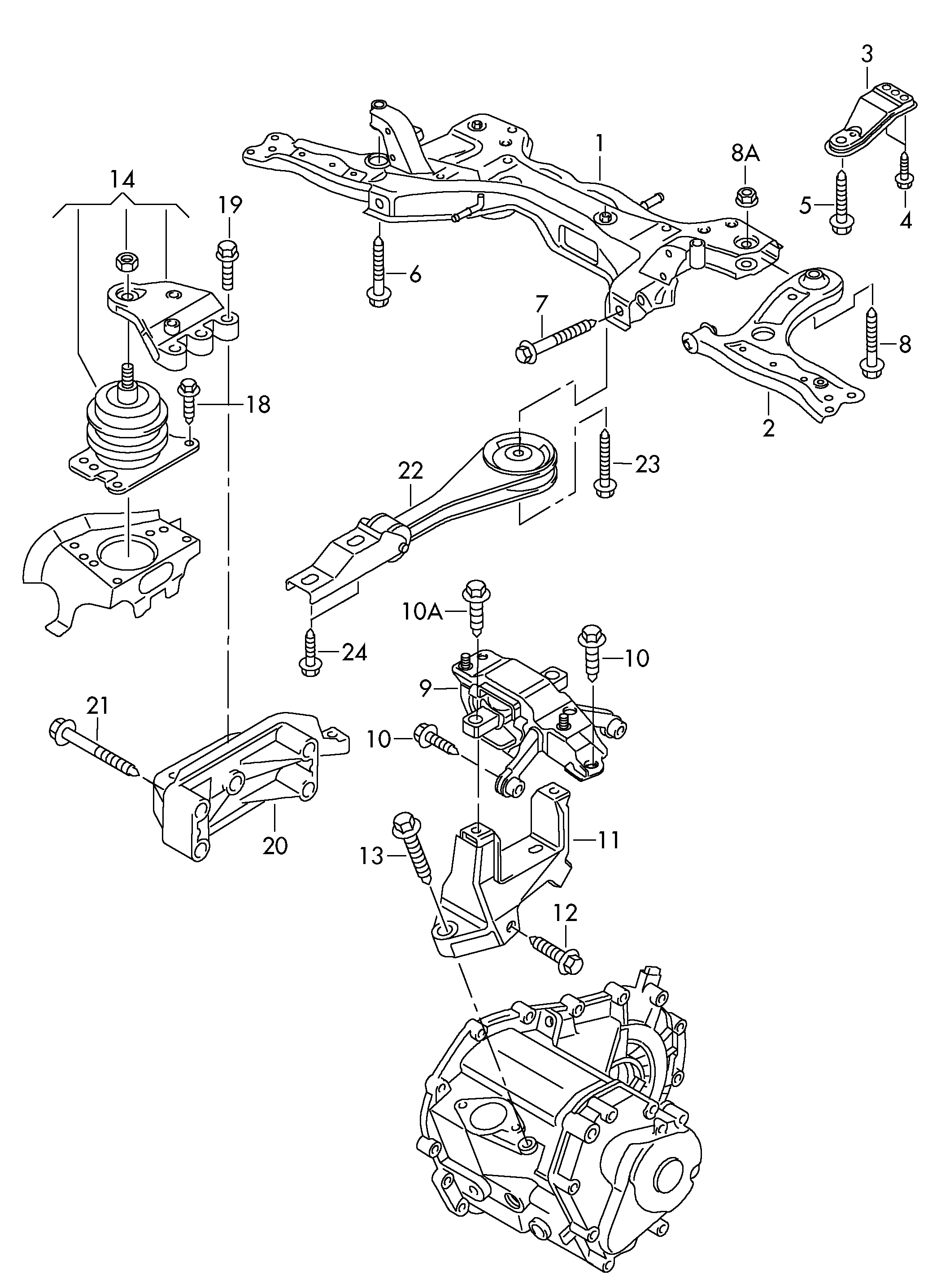 AUDI N   103 320 02 - Гайка unicars.by