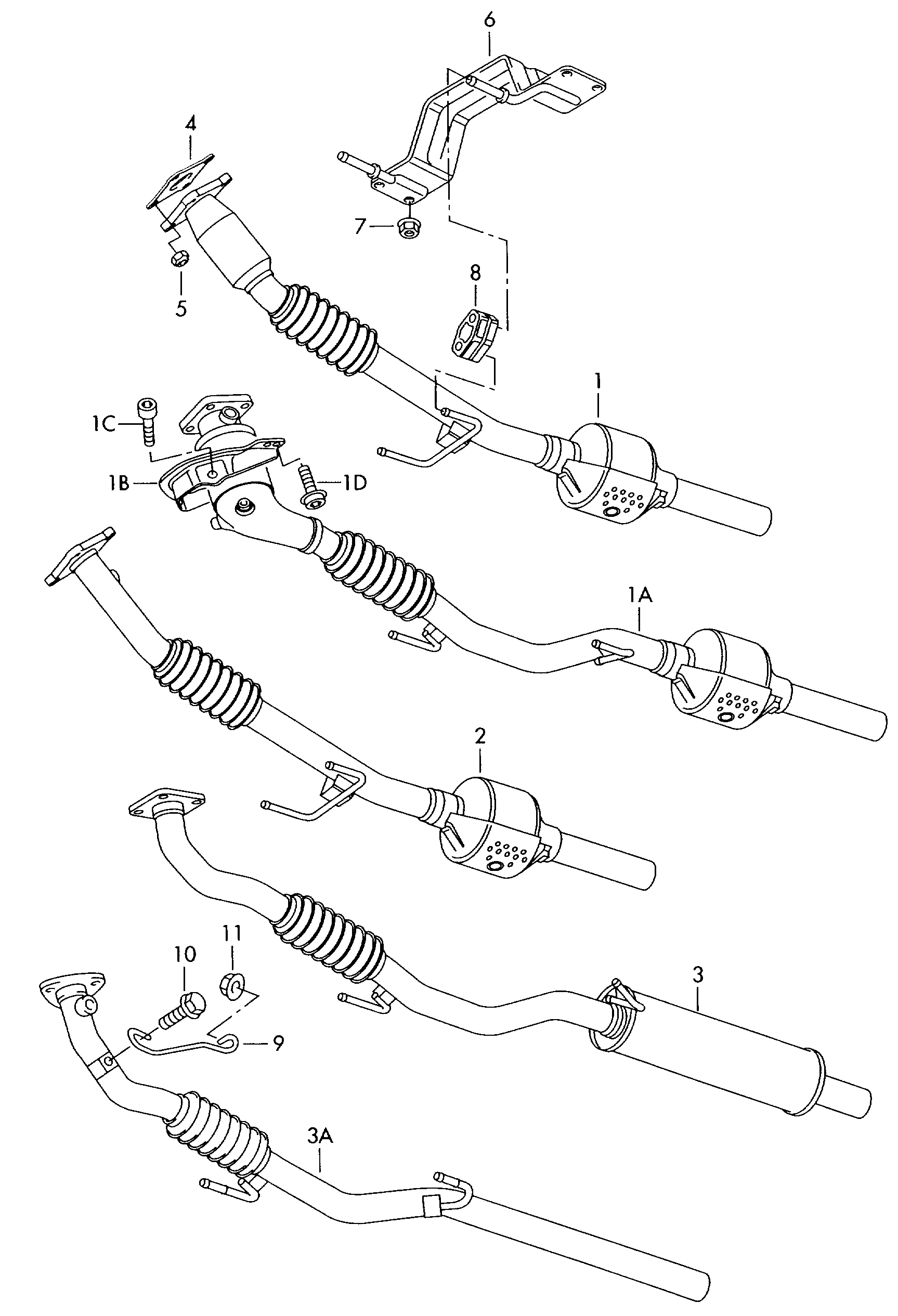 VAG N  90886601 - Гайка, выпускной коллектор unicars.by