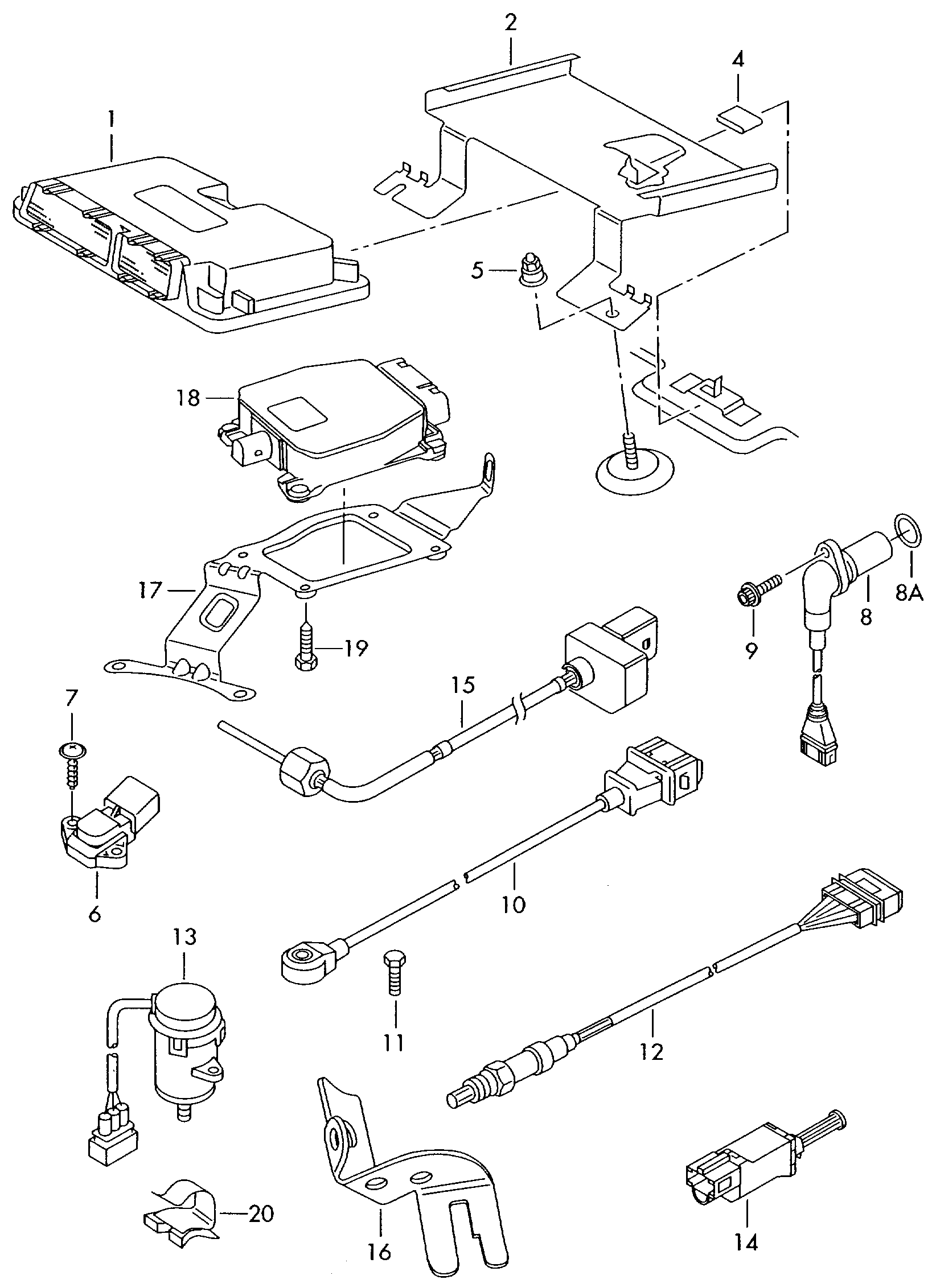 Seat 047 906 265 B - Лямбда-зонд, датчик кислорода unicars.by