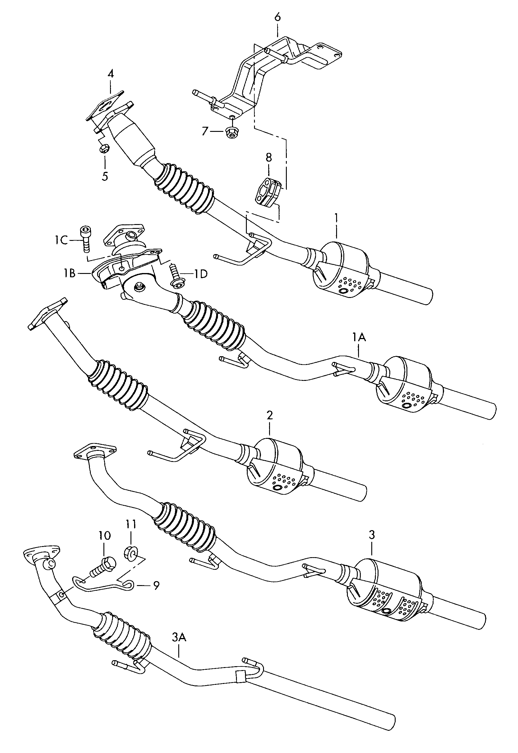 Skoda 6Y0253115 - Прокладка, труба выхлопного газа unicars.by