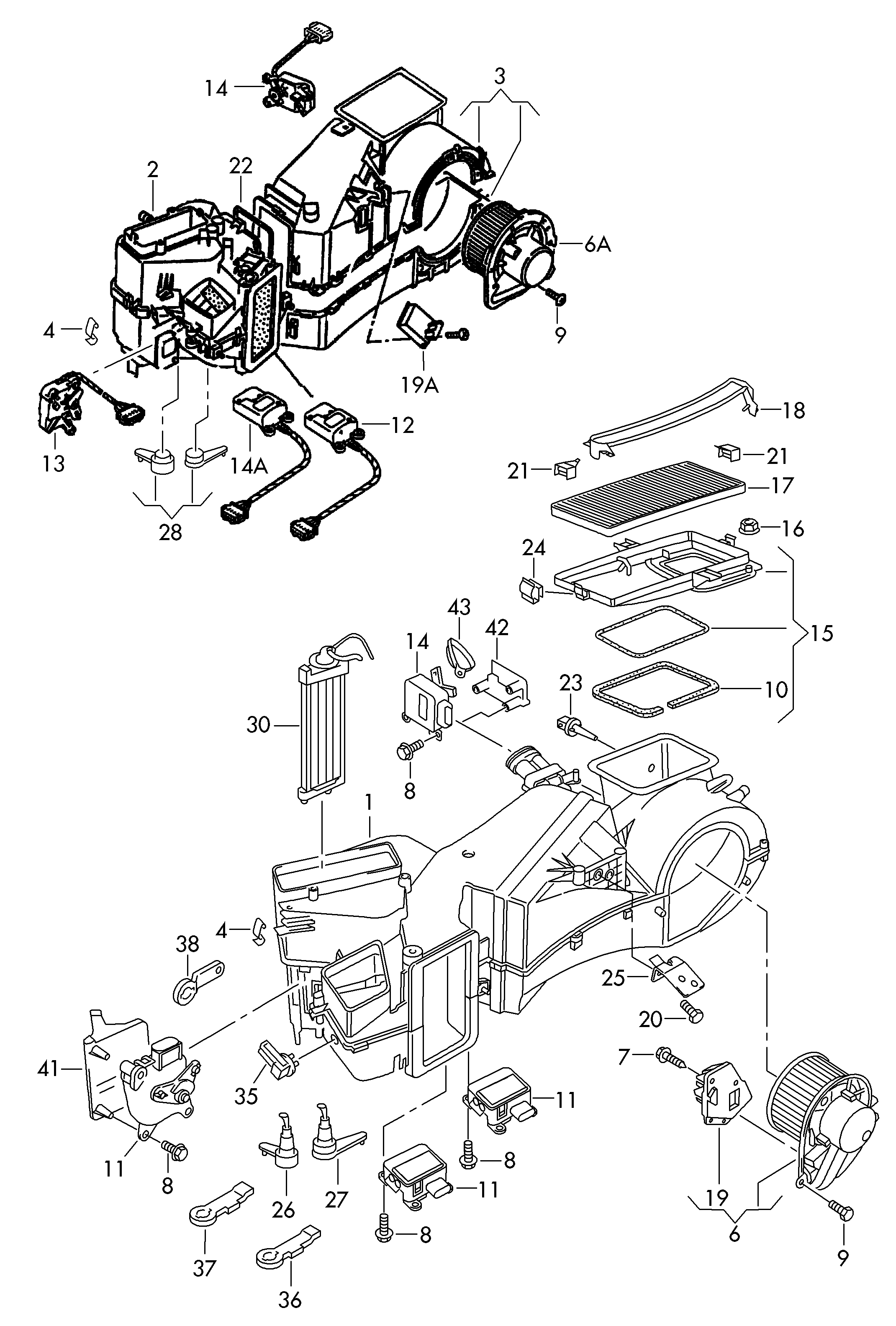 VW 8D1 820 511 F - Регулировочный элемент, смесительный клапан unicars.by