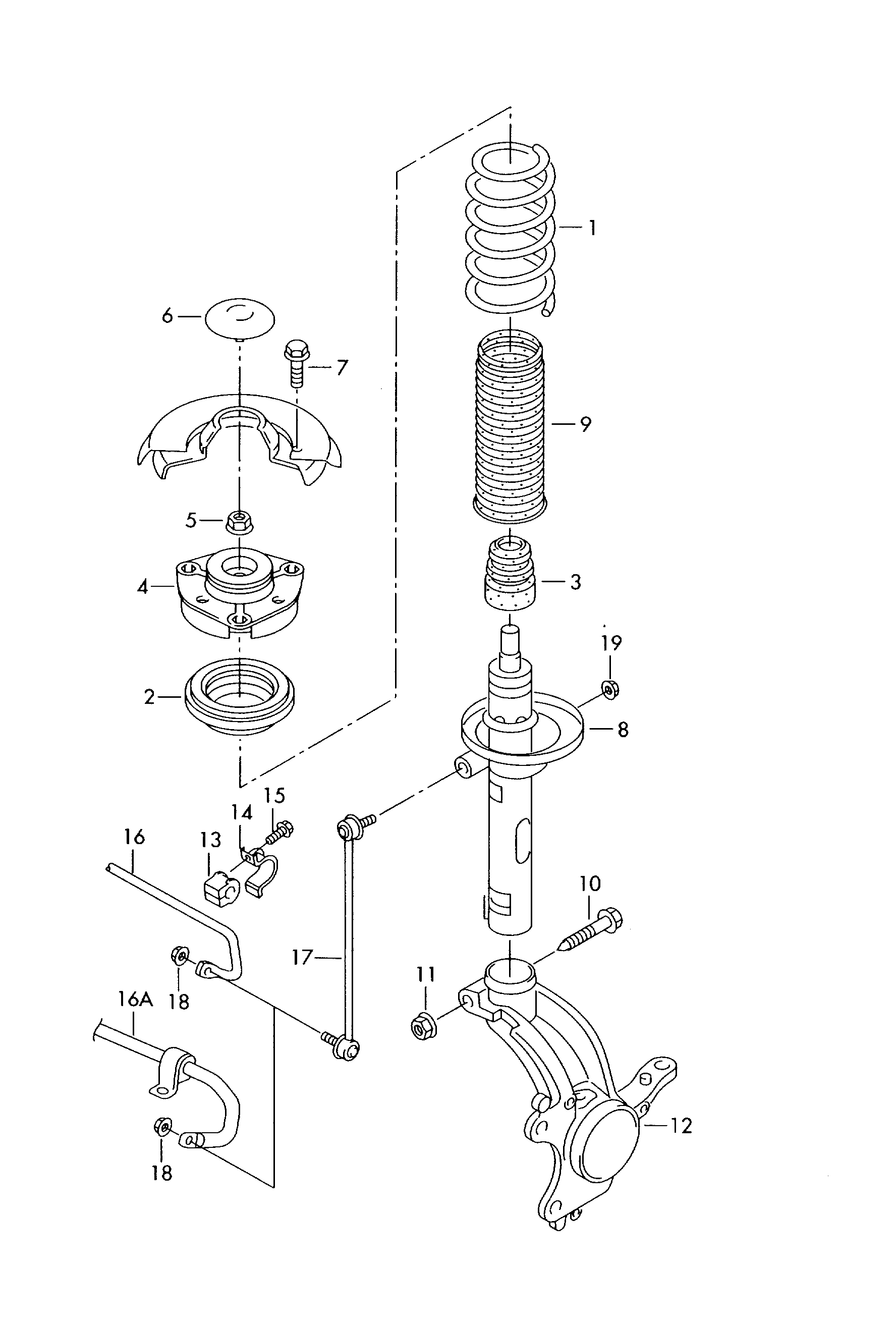 Seat 6Q0 411 105 AG - Пружина ходовой части unicars.by