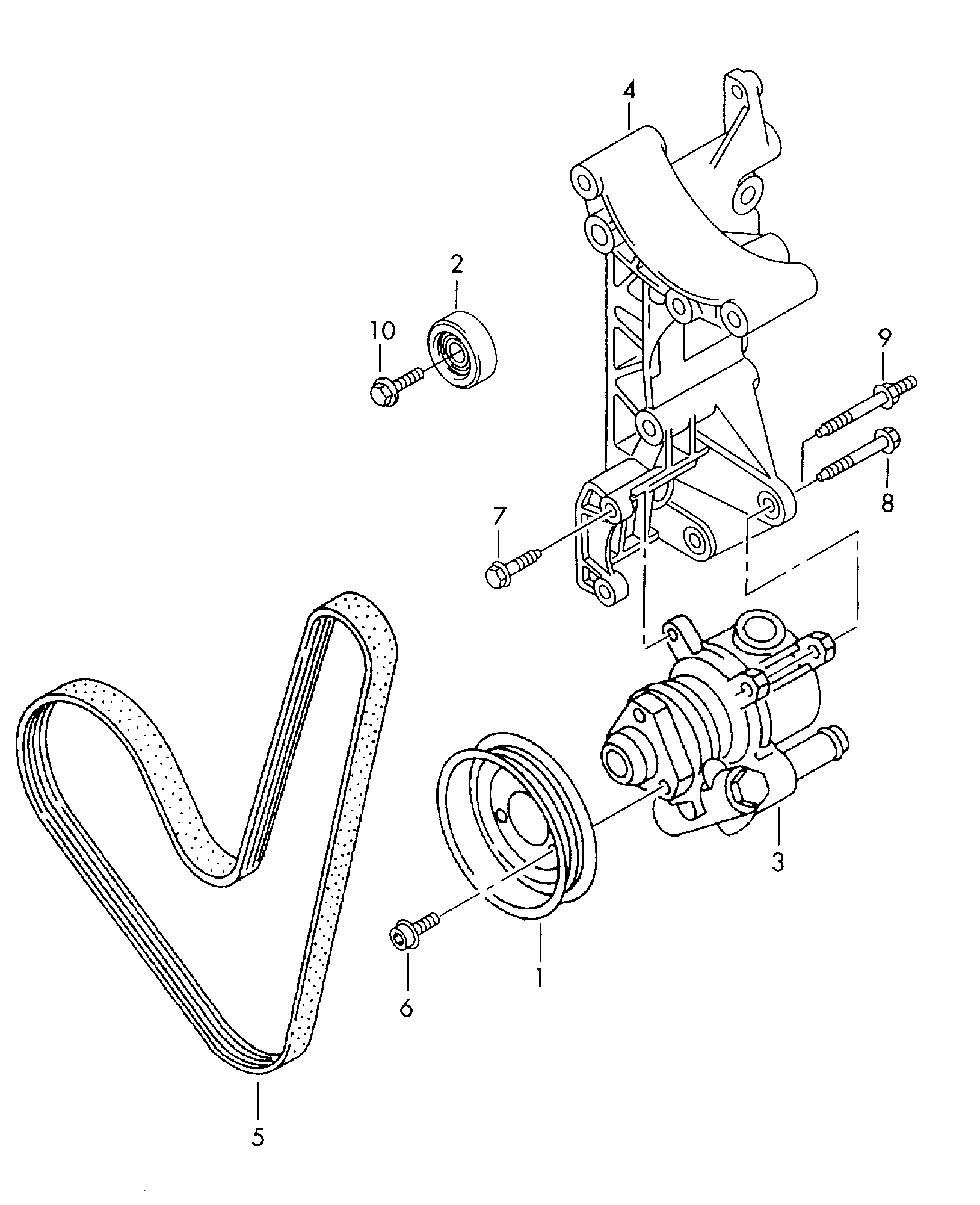 AUDI 047 903 137 G - Поликлиновой ремень unicars.by