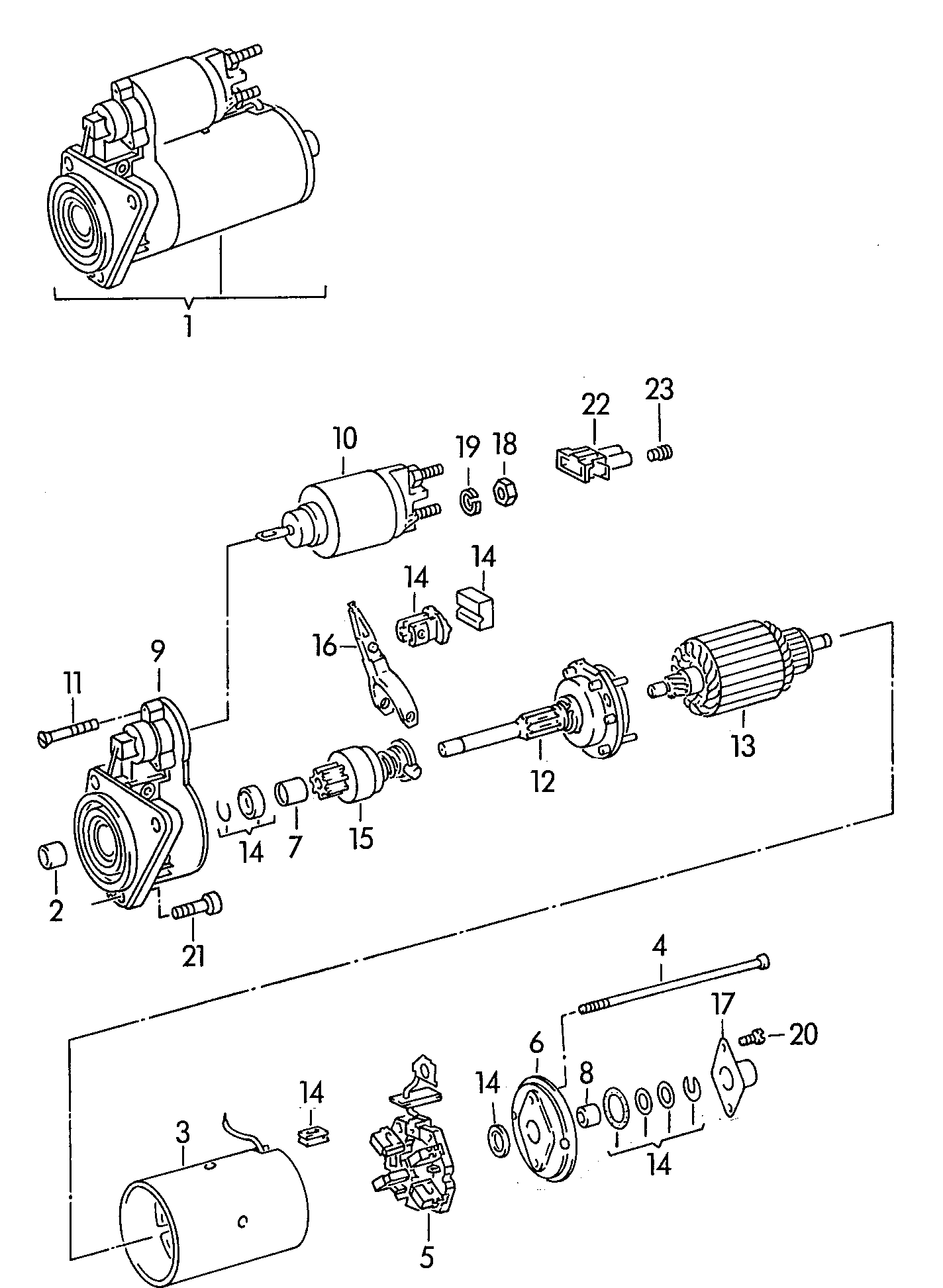 Seat 02T 911 335 A - Ведущая шестерня, бендикс, стартер unicars.by