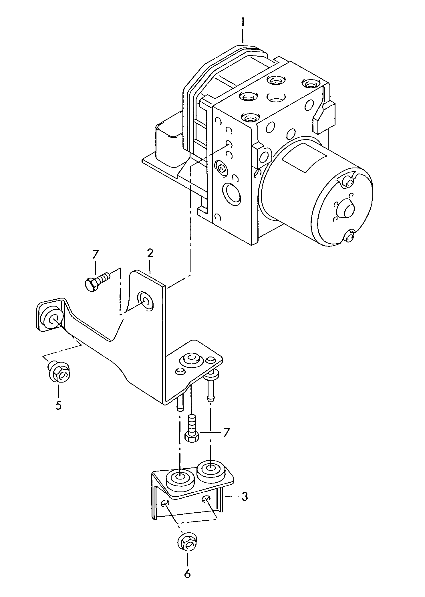 VAG 6Q0 698 417 - Гидроагрегат, тормозная система unicars.by