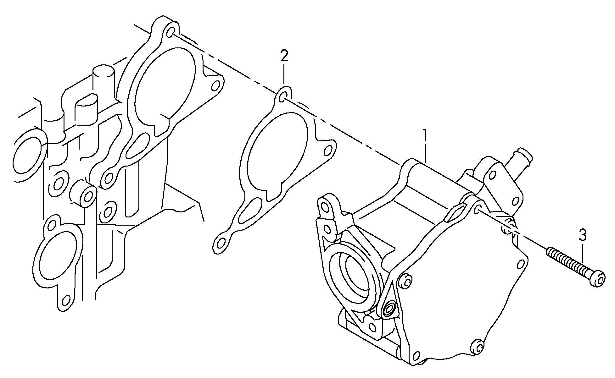 VW 06K145100P - Вакуумный насос, тормозная система unicars.by