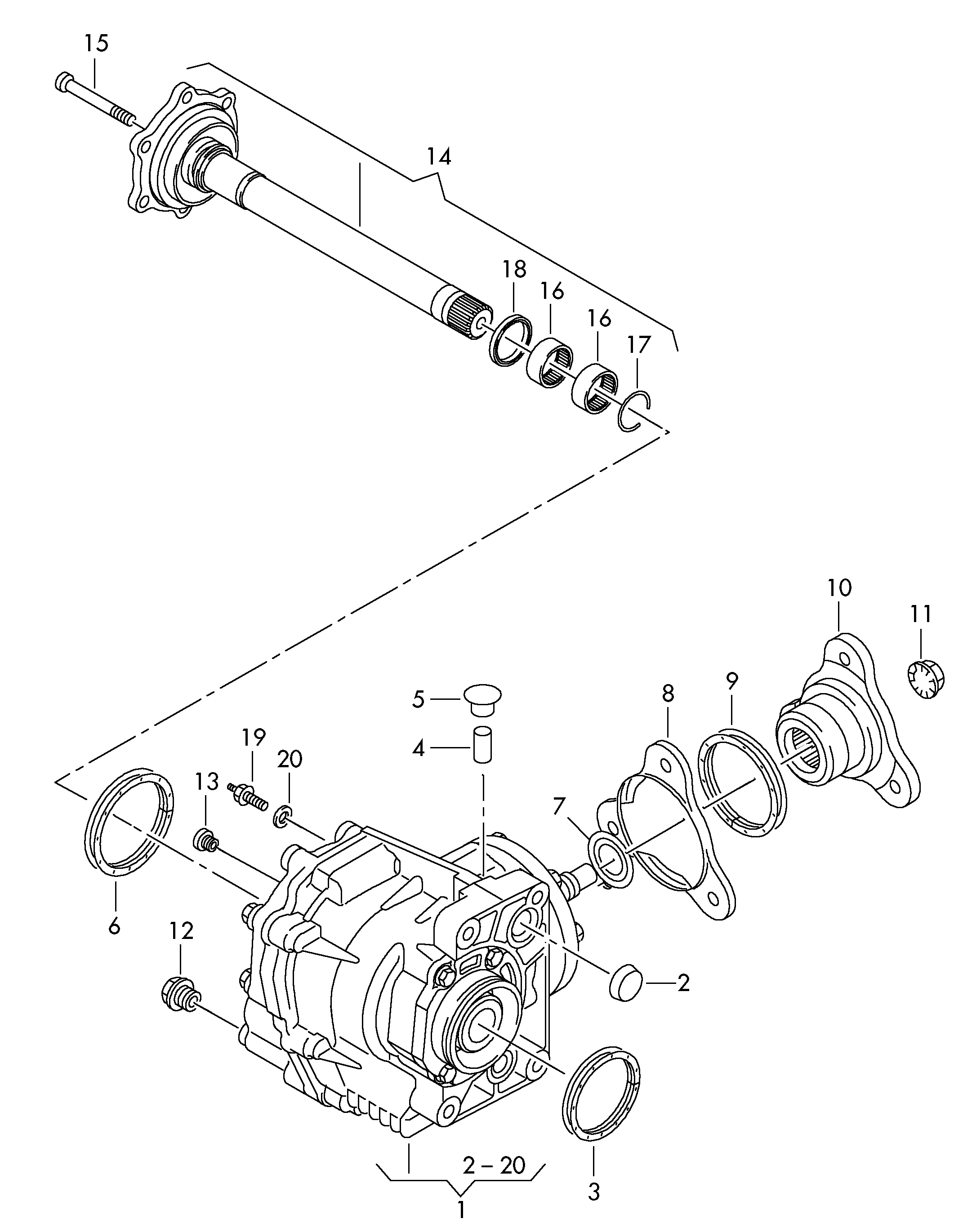 VAG G  052145S2 - Масло осевого редуктора unicars.by