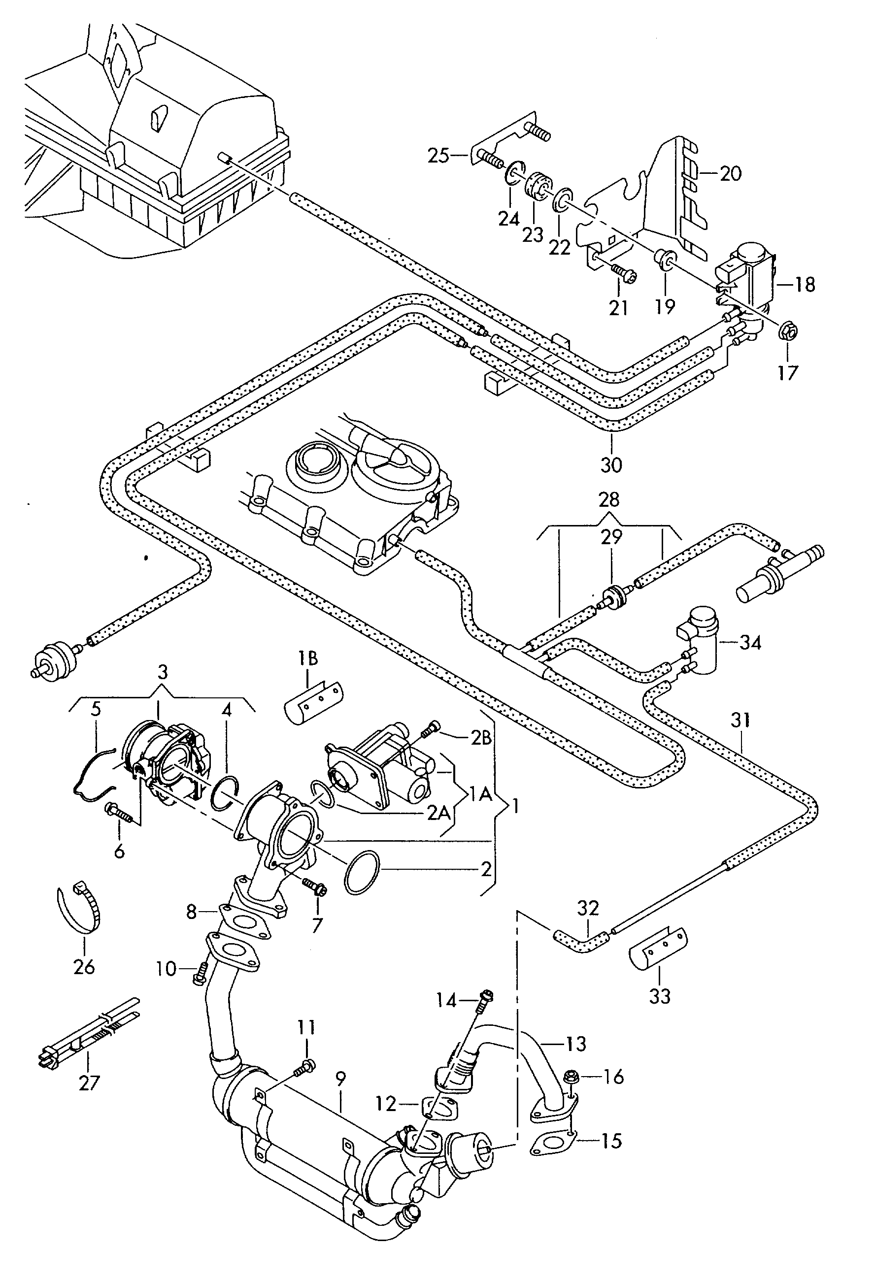 Skoda 03G 128 063 Q - Корпус дроссельной заслонки unicars.by