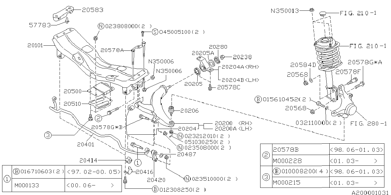 Subaru 21067-GA050 - Шаровая опора, несущий / направляющий шарнир unicars.by